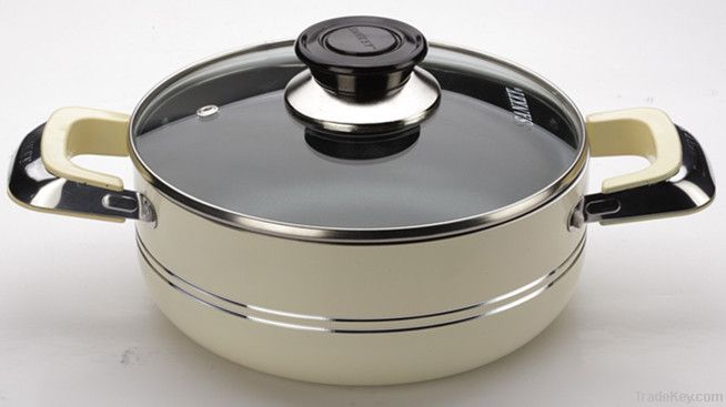 non-stick aluminum dutch oven