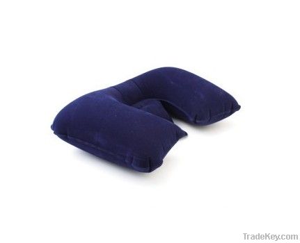 Inflatable U-shaped Pillow with Neck Cushion