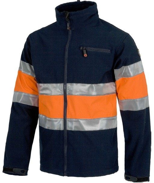 New winter fleece reflective  working  jacket