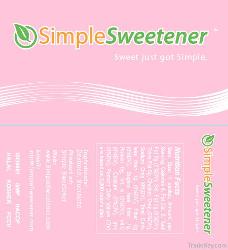 Pink Simple Sweetener