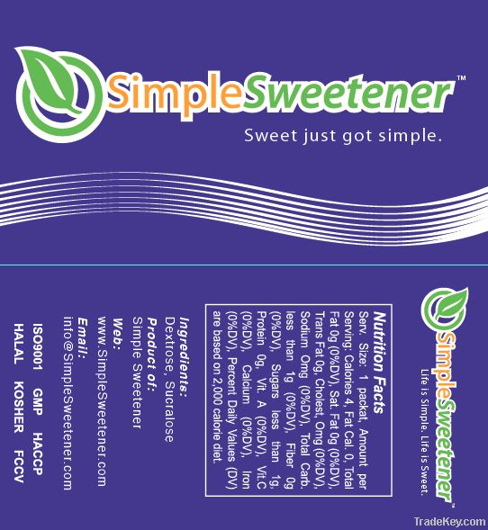 Purple Simple Sweetener
