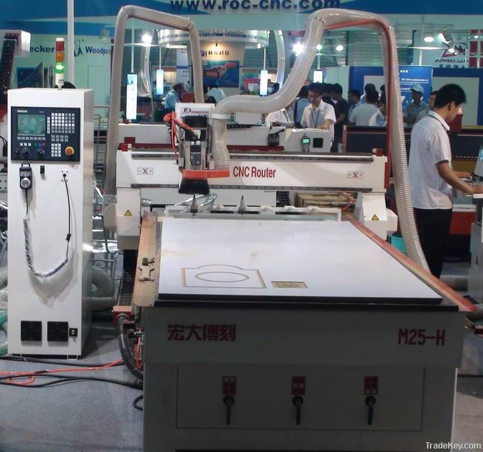row type ATC woodworking cnc router