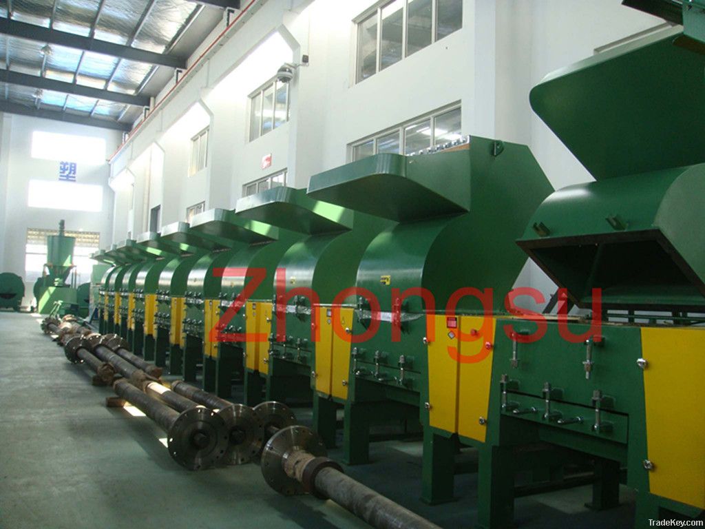 PET bottle/PP/PE film/PVC pipe crusher