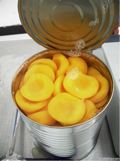 Canned Yellow Peach Halves