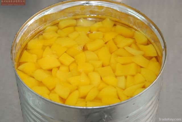 Canned Yellow Peach Dices