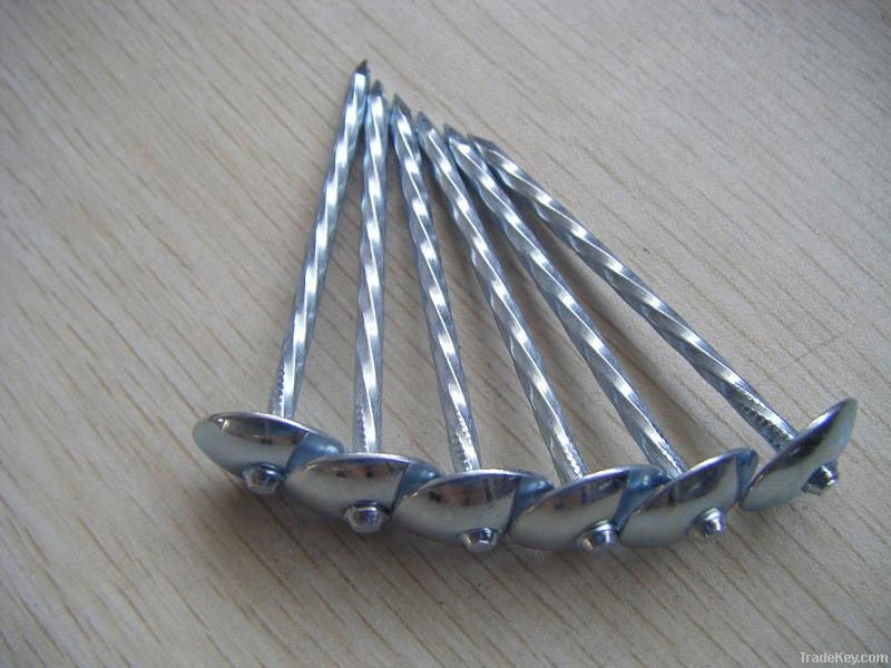 roofing nails with umbrella head