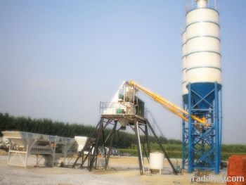 HZS35 concrete batching plant