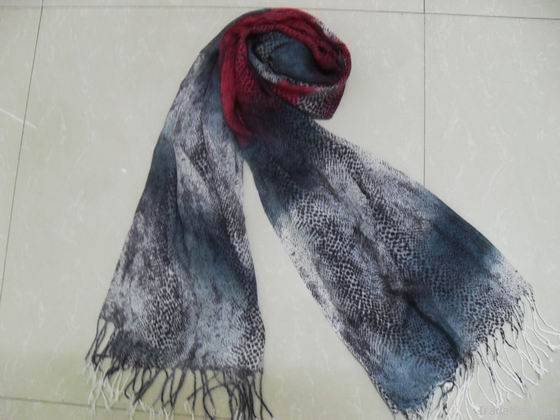 women fashion gradient rayon scarf