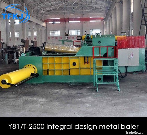 Y81T-2500 hydraulic scrap metal baler CE