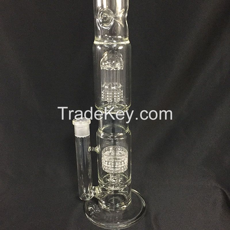 Glasa Waterpipe Birdcage Percolator Tiple Arm Tree Glass Pipe Wholesale