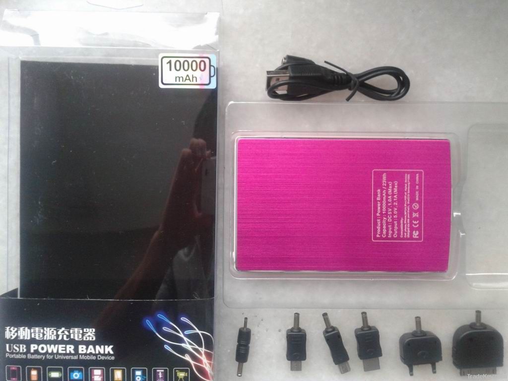 8400mAh power bank portable power pack Li-polye