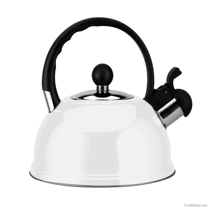 Stainless steel whistling kettle with QF-3002