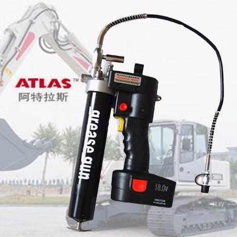 18V Electric Grease Guns with Rechargeable Battery used for ALTAS excavators