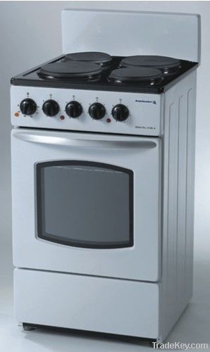 Range cooker with electric oven
