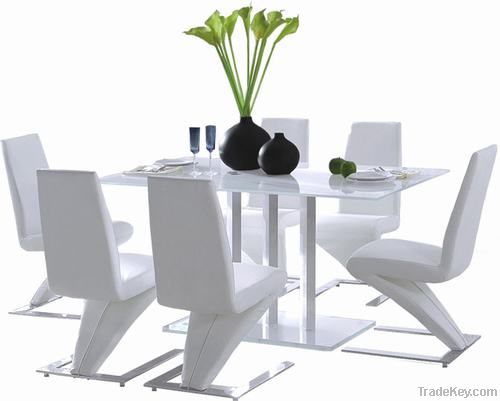 glass dining table dining table set