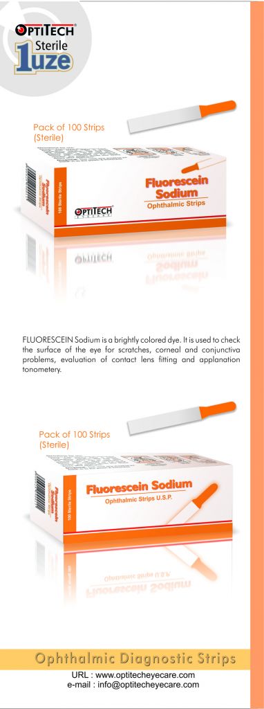 Fluorescein Sodium Ophthalmic Strips USP