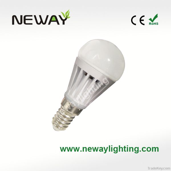 4W E17 LED Lamp Bulb with Milk White PC Diffusion Cover
