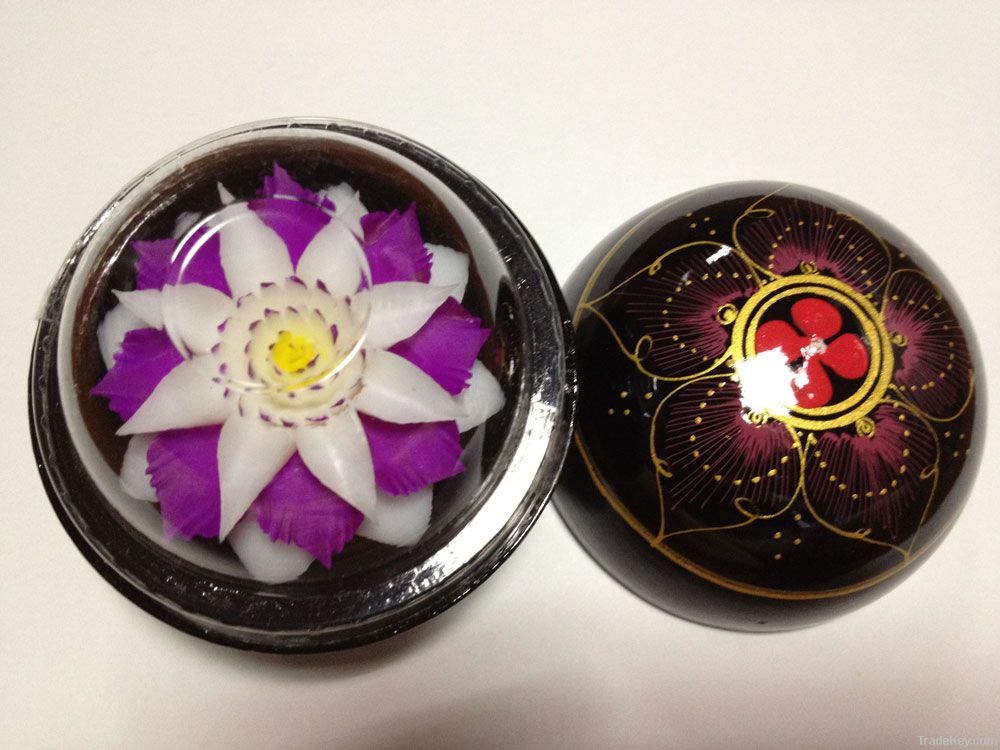 Flower Engraving Soap Size L