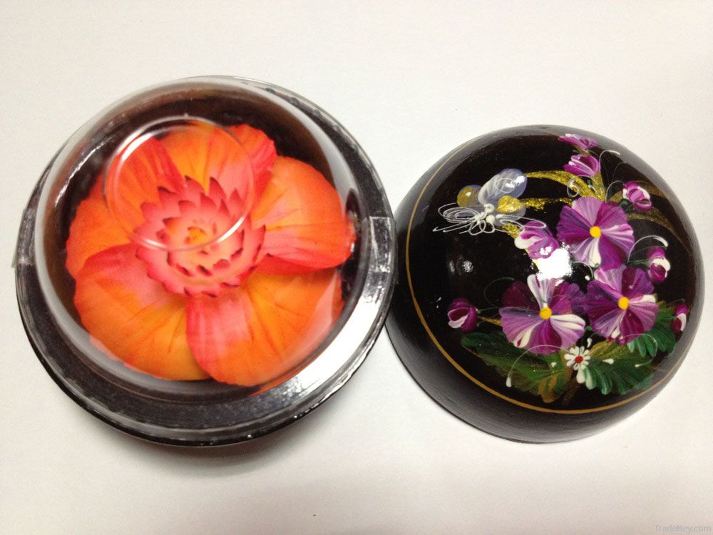 Flower Engraving Soap Size L