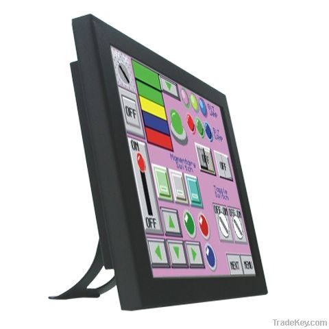 Touch monitor for Industrial lines metal shell, Flat touch monitor