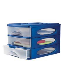 3 A4 Desk Drawers (0331)