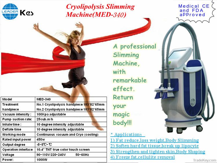 Body Slimming Machine(Cryolipolysis+Vacuum)