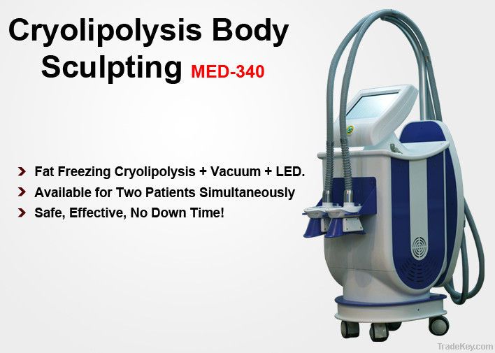 2012 Newest Cryolipolysis+Vacuum System /Weight Loss Beauty Machine