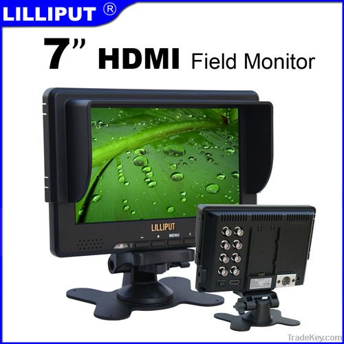 Camera monitor with HD-SDI, HDMI, YPbPr, AV input