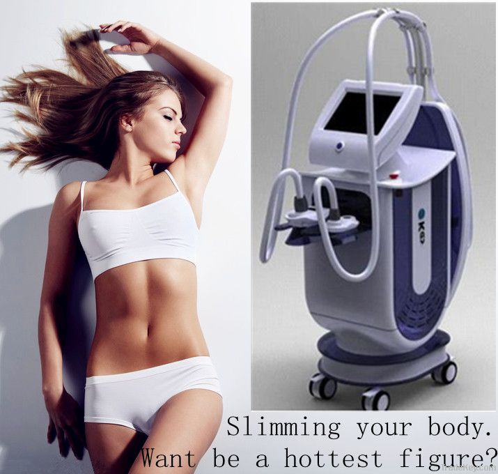 Medical CE approved Cryolipolysis+Vacuum Body Slimming Machine