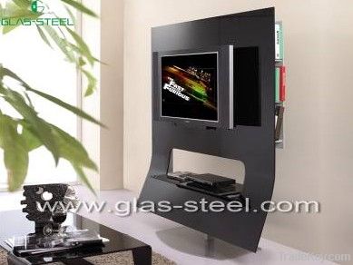 Newly home furniture TV stand, glass TV stand, Tempered glass TV stand