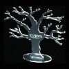 Clear Acrylic tree Jewelry Display stand