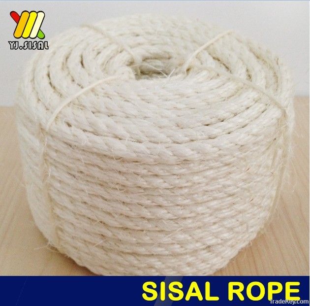 White unoiled crafts sisal rope
