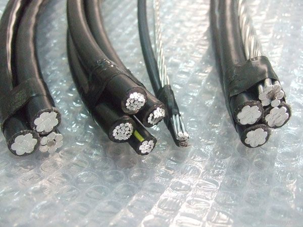 China best price aerial bundled cable overhead abc cable for power tra