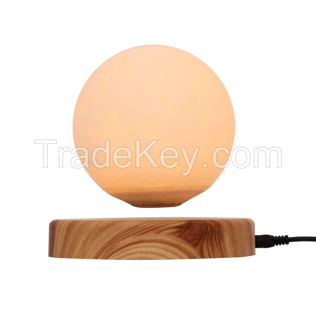 Magnetic Levitation Floating Rotating Moon Lamp Light Bulb For Decoration Gift 