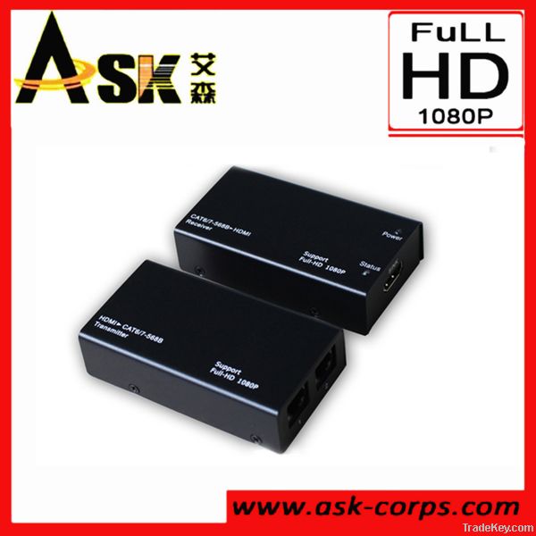 2012 hot new high quality HDMI Extender cat5/6 60m