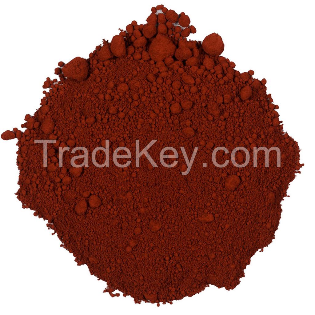  Good Price Synthetic Red Iron Oxide Pigment Durable Fe2O3 Iron Oxide Red For Chemical Fertilizer