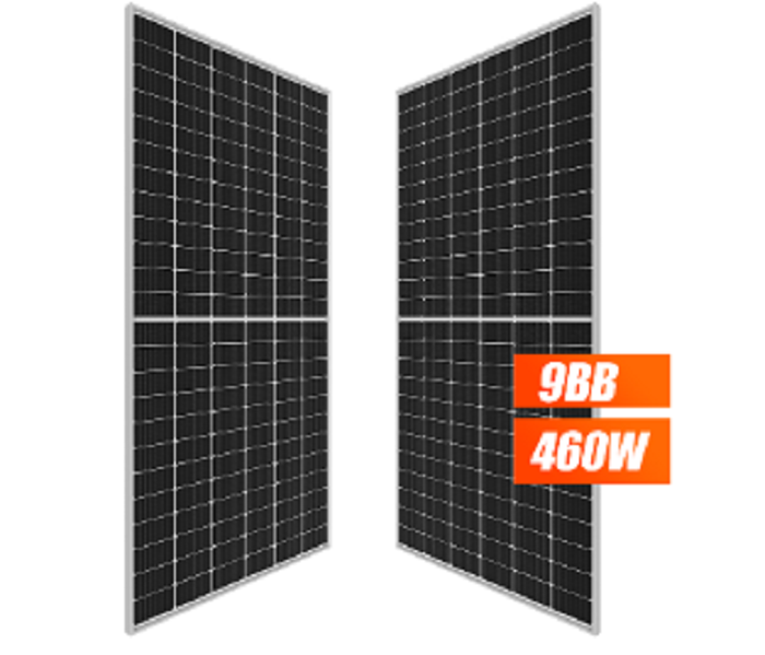 UL Certificate Bifacial Solar Panel MBB Technology 460W Dual Glass Solar Panel