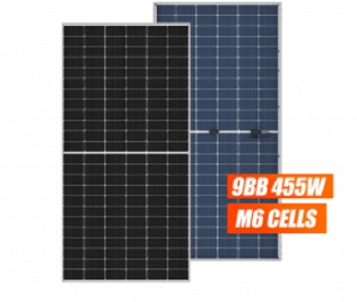 High Efficient 166*166mm Cell Half Cell Monocrystalline 375 W 375watt 380w Perc Solar Panel