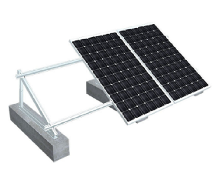 Flat Roof Mounting Structure System