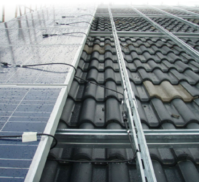 Solar System Tile Rooftop Brackets