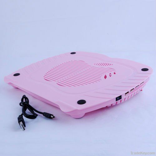 apple shaped USB laptop cooling pad with factory price