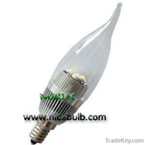 high power competitive price E14 B15  E17 E27 Led candle light