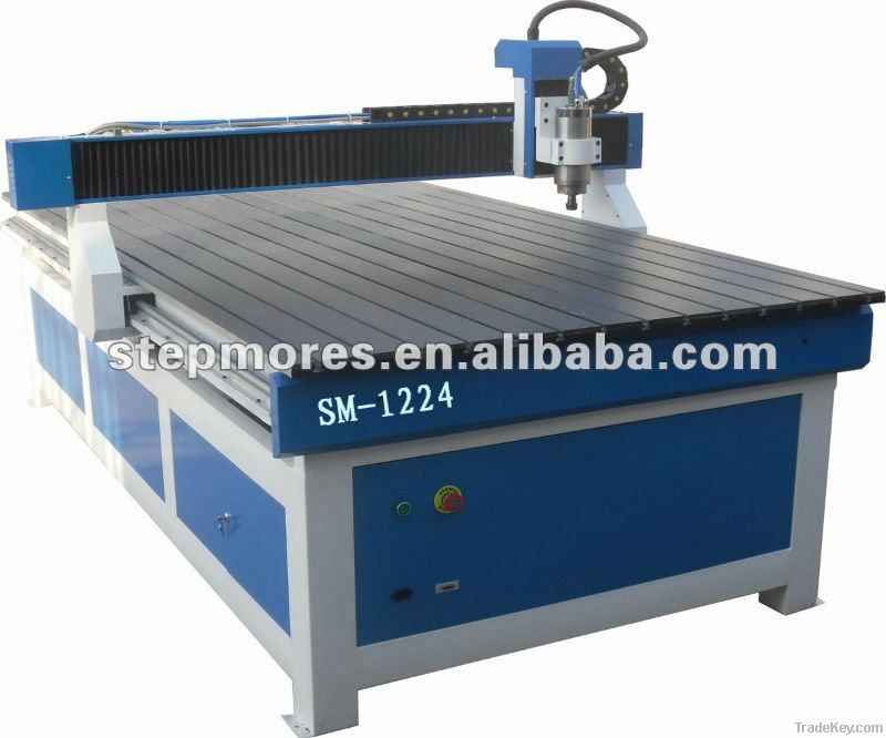 SM-1224 for acrylic engraving and cutting advertising cnc router