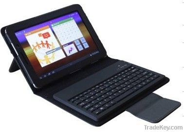 leather case with keyboard for Samsung Tablet P7500/P7510