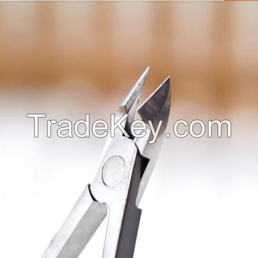 Nail Clipper Cuticle Nipper Cutter Stainless Steel Pedicure 