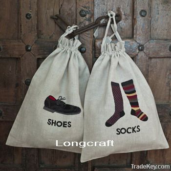 Hand embroidered Socks Bag