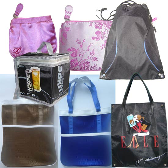 Various promotional Bag