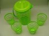 plastic pitcher set