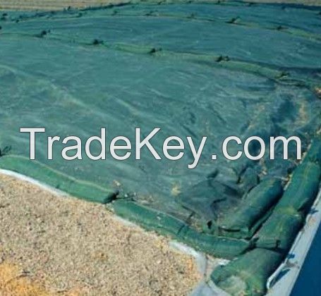 Plastic Sheeting Secure Covers Silage Cover Hay Bail Covers Silage Pile Covers Silo Cover Secure-Net Pool Covers
