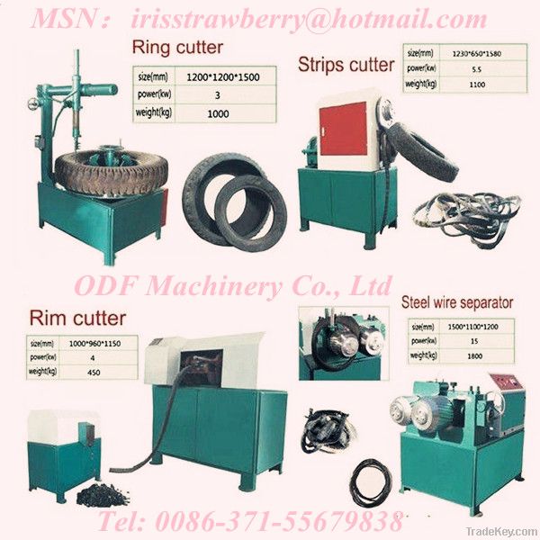 tire cutting machine